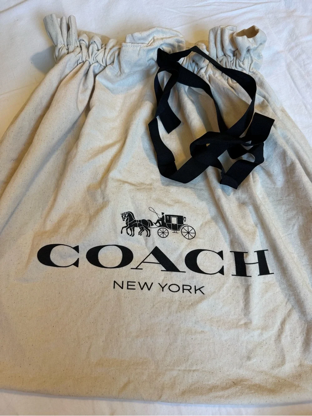 Coach Black Pebbled Leather Satchel with Gold Hardware